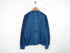 Adidas Mens Track Jacket Blue