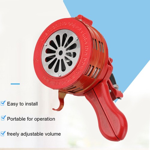 Handheld loud hand crank - handheld,