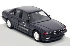 Herpa 1/87 BMW 750i 7 Series E38 H2 Hydrogen Tiny Plastic Model Car