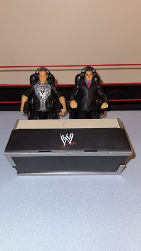 Wwe announcer table setup - wwe,