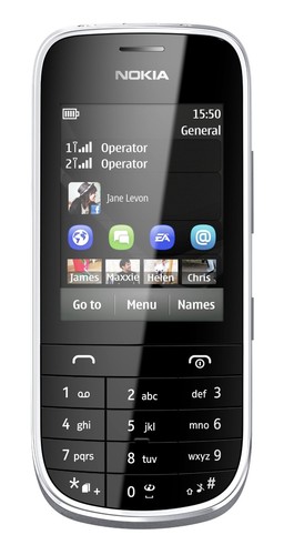 Nokia asha 202 black - nokia,