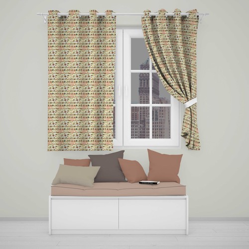 Blackout eyelet curtains - blackout,