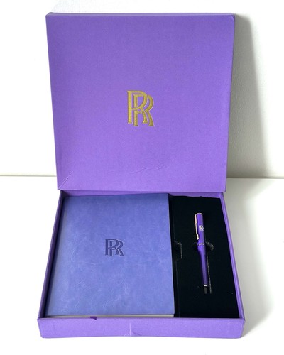 Rolls royce purple notebook - rolls-royce,
