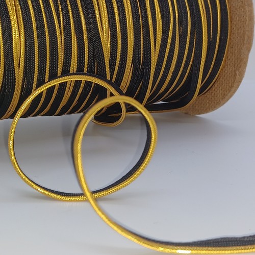 6mm metallic gold cord - metallic,