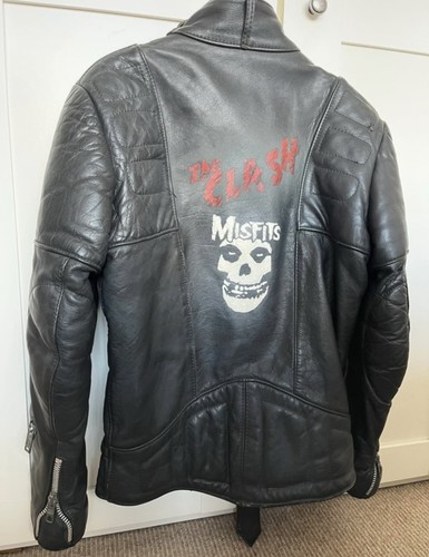 Customised leather punk - leather, biker