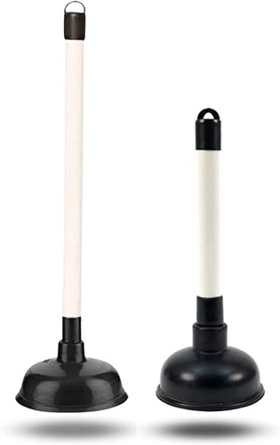 Pack two plunger - of,