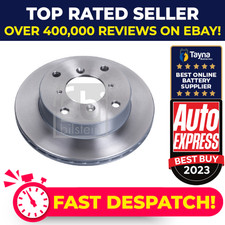 2x Brake Discs Pair Vented