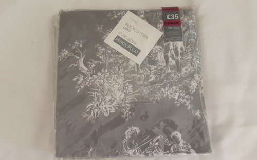 Next new grey toile - next, polycotton