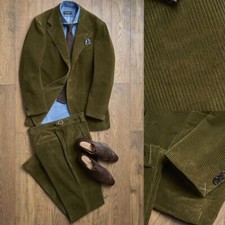 Men's Corduroy 2 Piece Suits