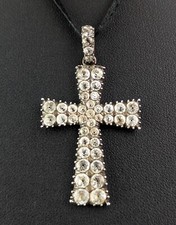Antique Georgian paste cross