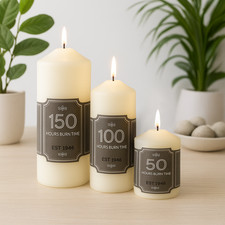 Unscented Thick Round White