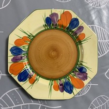 Clarice Cliff crocus tea plate