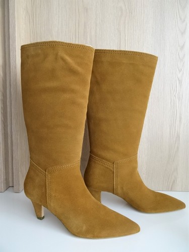 Zara tan split suede - split,
