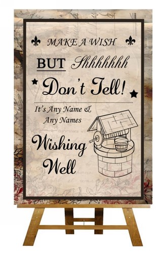 Vintage chic wishing well - chic,