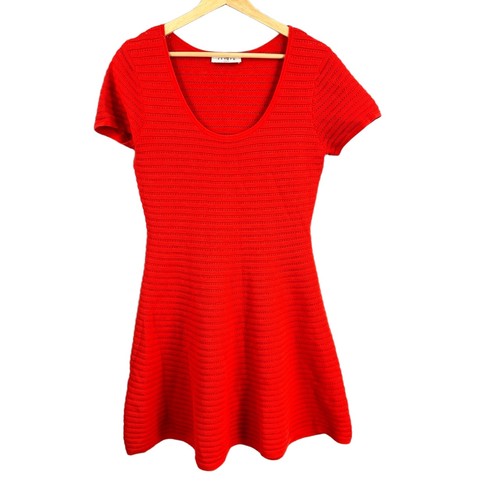 Sandro paris red - sandro, eyelet