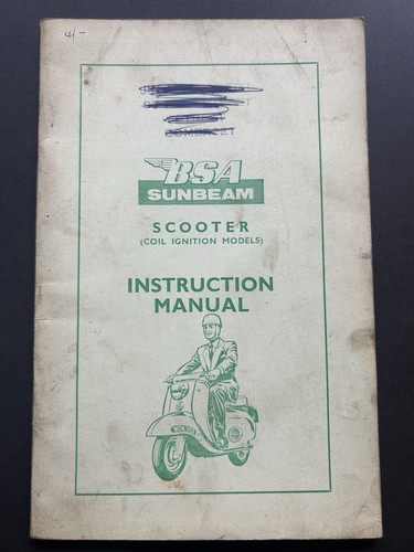 Bsa sunbeam scooter original - sunbeam,