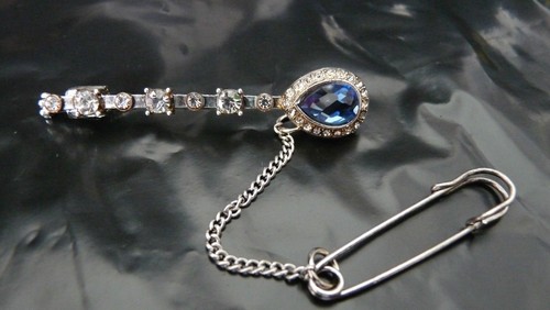 Suffragette themed jabot pin - suffragette-themed,