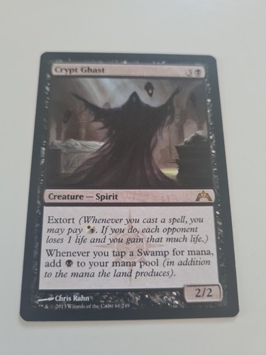 Mtg crypt ghast - ghast, card