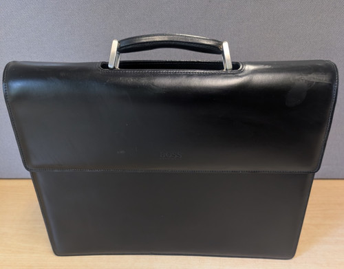 Brief case smooth leather - brief, case,
