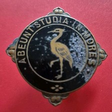 Large Vintage Enamel Badge