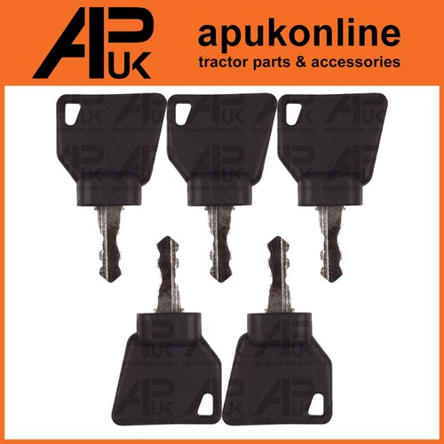 Ignition switch key for jcb - ignition,