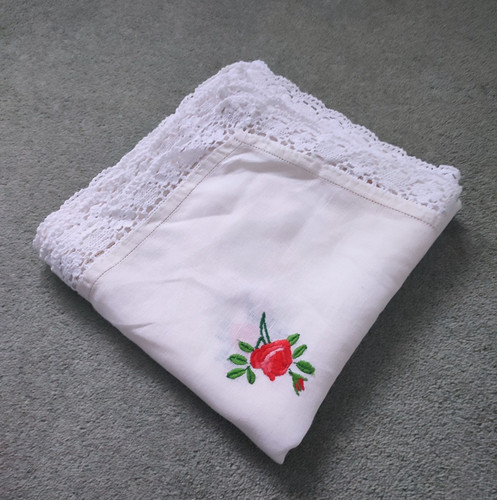 Tablecloth linen or cotton - -,