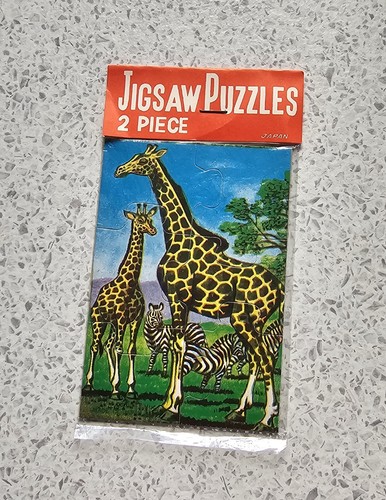 Vintage jigsaw puzzles 2piece