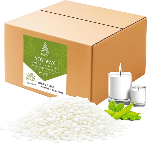 Soy wax pellets 1kg 20kg - pellets, 1kg–20kg