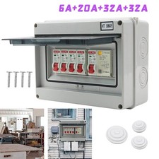 4 Way Consumer Unit Fuse Box 4