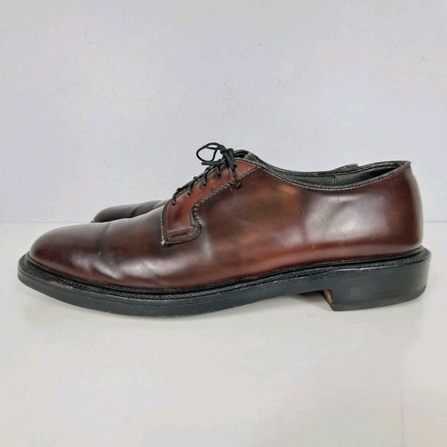 Shell cordovan leather laced - cordovan,