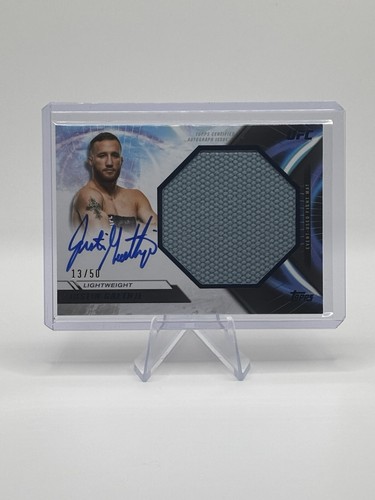 Justin gaethje autograph jumbo - justin,