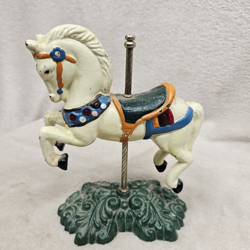 Vintage cast iron carousel - vintage,