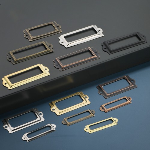 30x metal label - label, holders