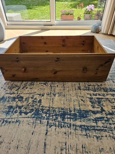 Ducal pine underbed drawer - pine,