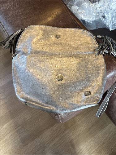 Owen barry silver - leather, bag