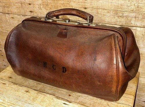 Antique brown english - english, leather