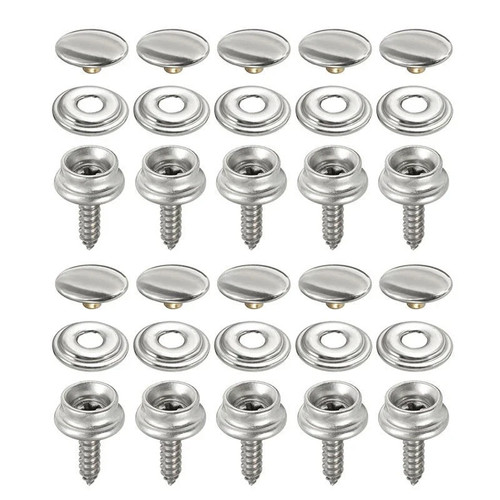 Stainless steel snap fastener - stainless-steel,
