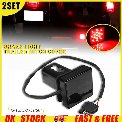 2pcs smoked led light brake - 15,