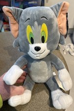 Tom and Jerry Plush TOM CAT Bandai Namco NEW 12" Cartoon soft toy Disney