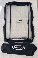 Graco Pack N Play Playpen Clip On Mesh Bassinet Insert & Poles Ships FREE!