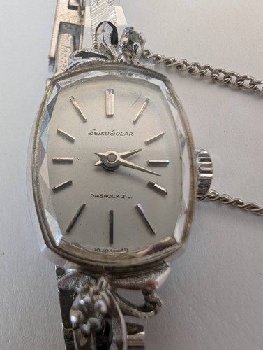 Vintage seiko solar - seiko, diashock
