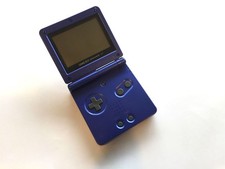 Nintendo Gameboy SP Blue Game Boy Advance GBA Handheld Console