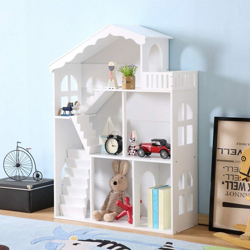 Large wooden dolls house kids - large,