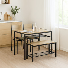 4 Pcs Set Dining Room Table