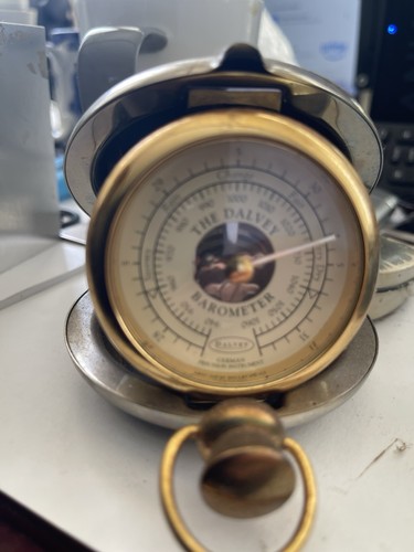 Dalvey brass barometer - brass,