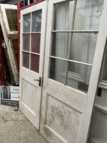 Antique double glass - double,