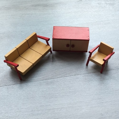 Original vintage wooden - , dolls