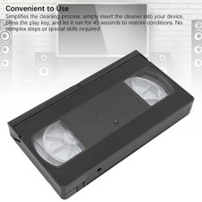 VCR VHS Head Cleaner Reusable