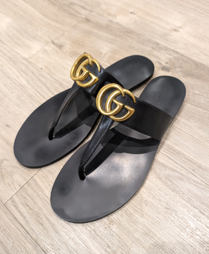 Gucci marmont logo - gg, thong