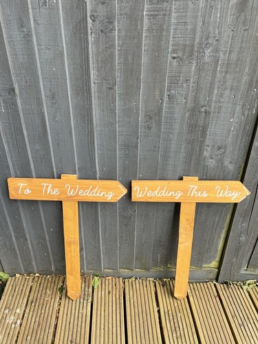 Rustic wooden arrow - wooden,